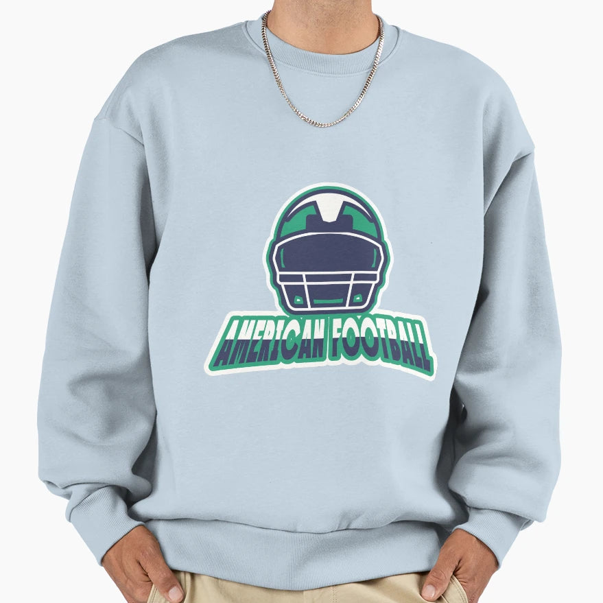American Football Sweatshirt - Unique Graphic Unisex - T-Shirt, Sweatshirt, Hoodie