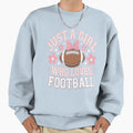 Just Who Loves Football American Sweatshirt - Novelty Apparel Unisex - T-Shirt, Sweatshirt, Hoodie