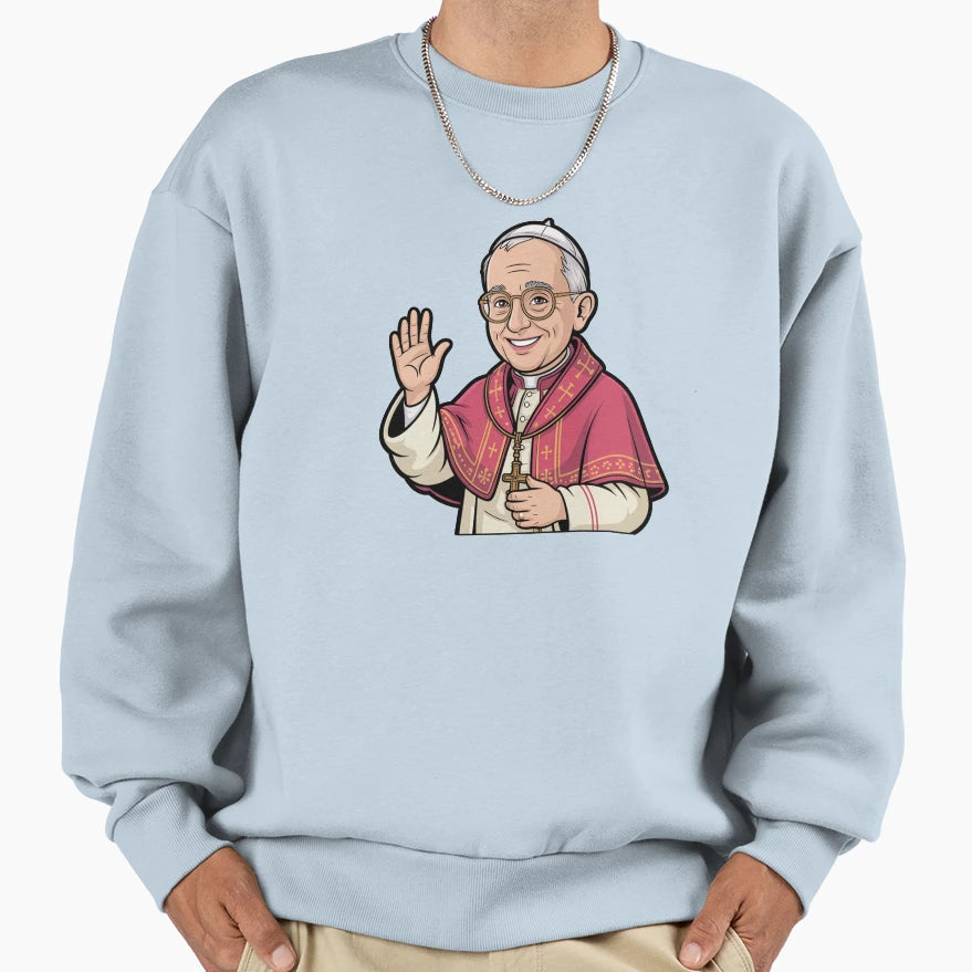 Pope Leo Xiv Sweatshirt - Trendy Graphic for Adults - T-Shirt, Sweatshirt, Hoodie