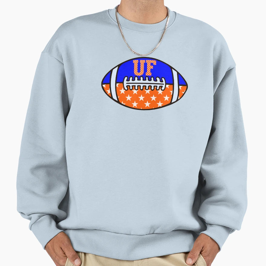 Uf Star Football Sweatshirt - Custom Art Print Unisex - T-Shirt, Sweatshirt, Hoodie