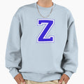 Varsity Letter Z Sweatshirt - Casual Everyday Wear for Adults - T-Shirt, Sweatshirt, Hoodie