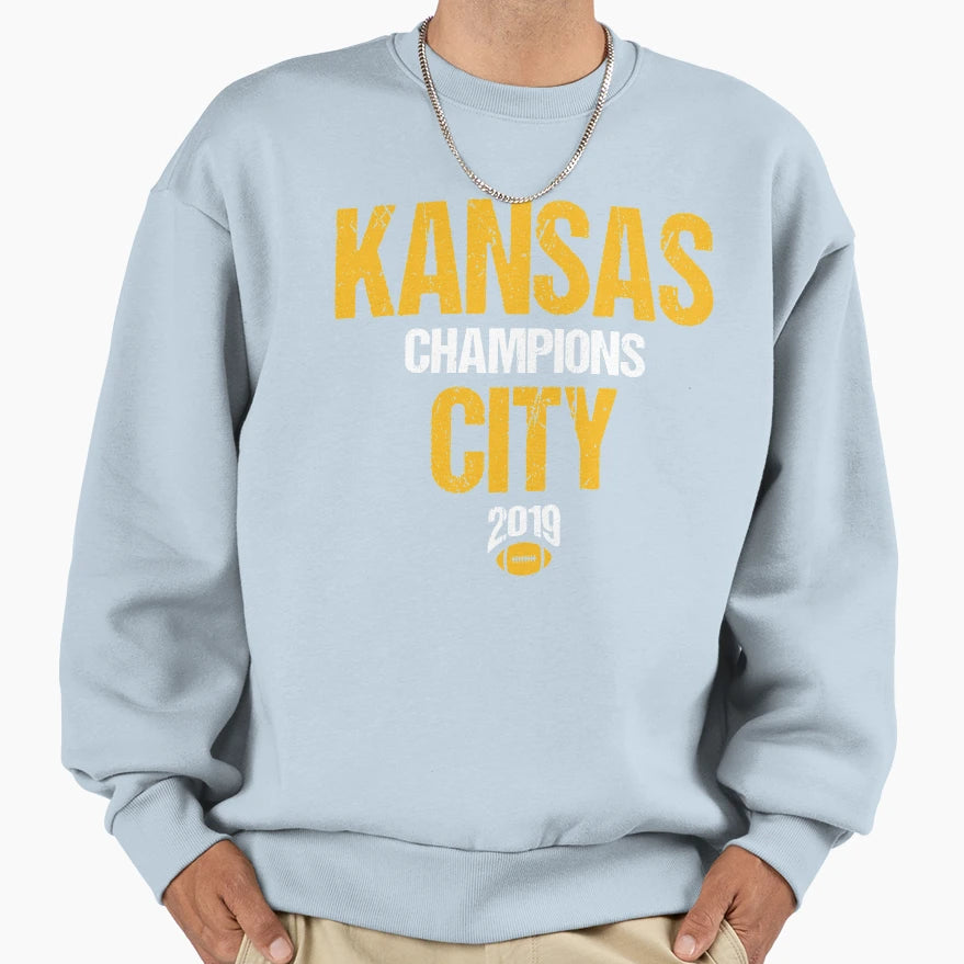 Kansas City Champions Sweatshirt - Streetwear Style Unisex - T-Shirt, Sweatshirt, Hoodie