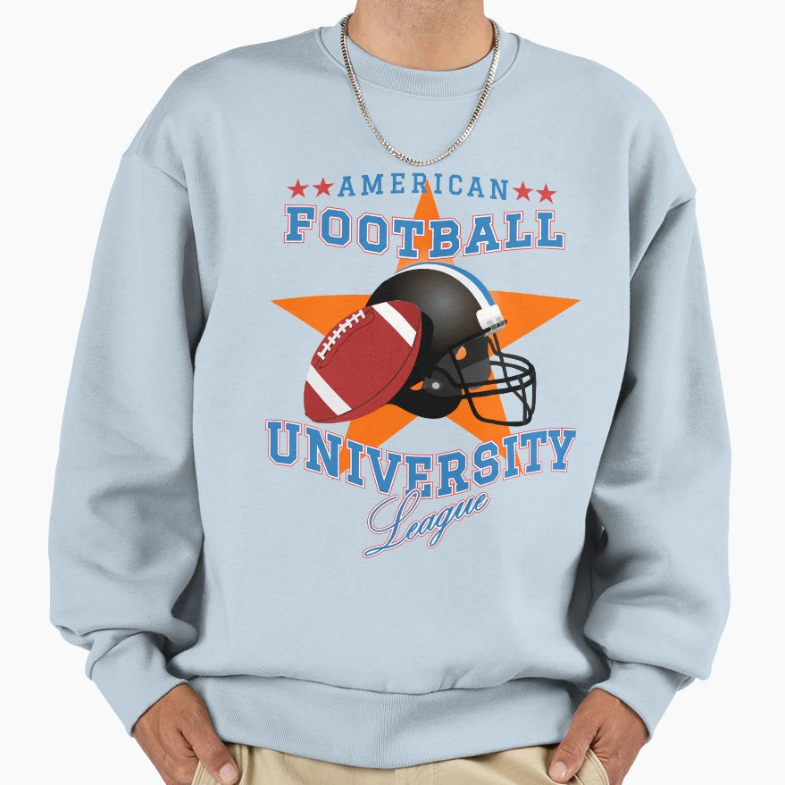 University American Football League T-Shirt - Novelty Apparel Unisex - T-Shirt, Sweatshirt, Hoodie