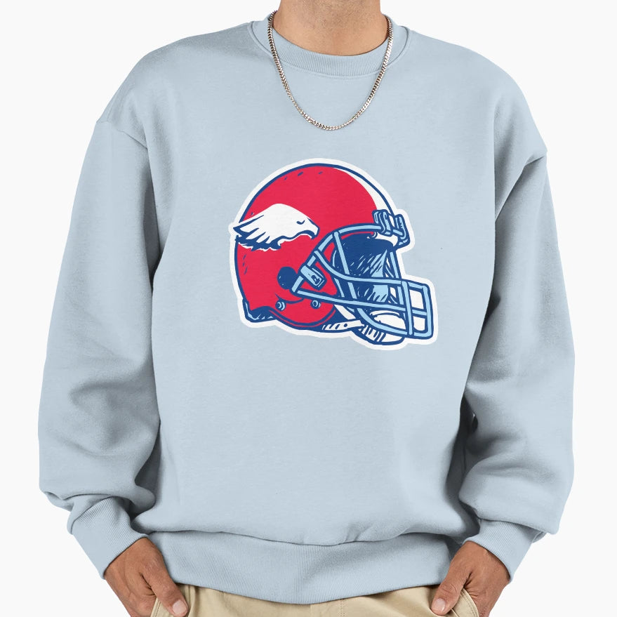 Nfl Football Helmet Sweatshirt - Casual Everyday Wear Men Women - T-Shirt, Sweatshirt, Hoodie