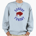 Buffalo Football Sunday Funday Sweatshirt - Streetwear Style for Adults - T-Shirt, Sweatshirt, Hoodie