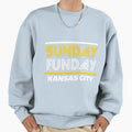 Kc Sunday Funday Kansas City Kc Sweatshirt - Fun Novelty Design Men Women - T-Shirt, Sweatshirt, Hoodie