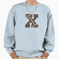 Personalized Football Initial X Sweatshirt - Graphic Print for Adults - T-Shirt, Sweatshirt, Hoodie