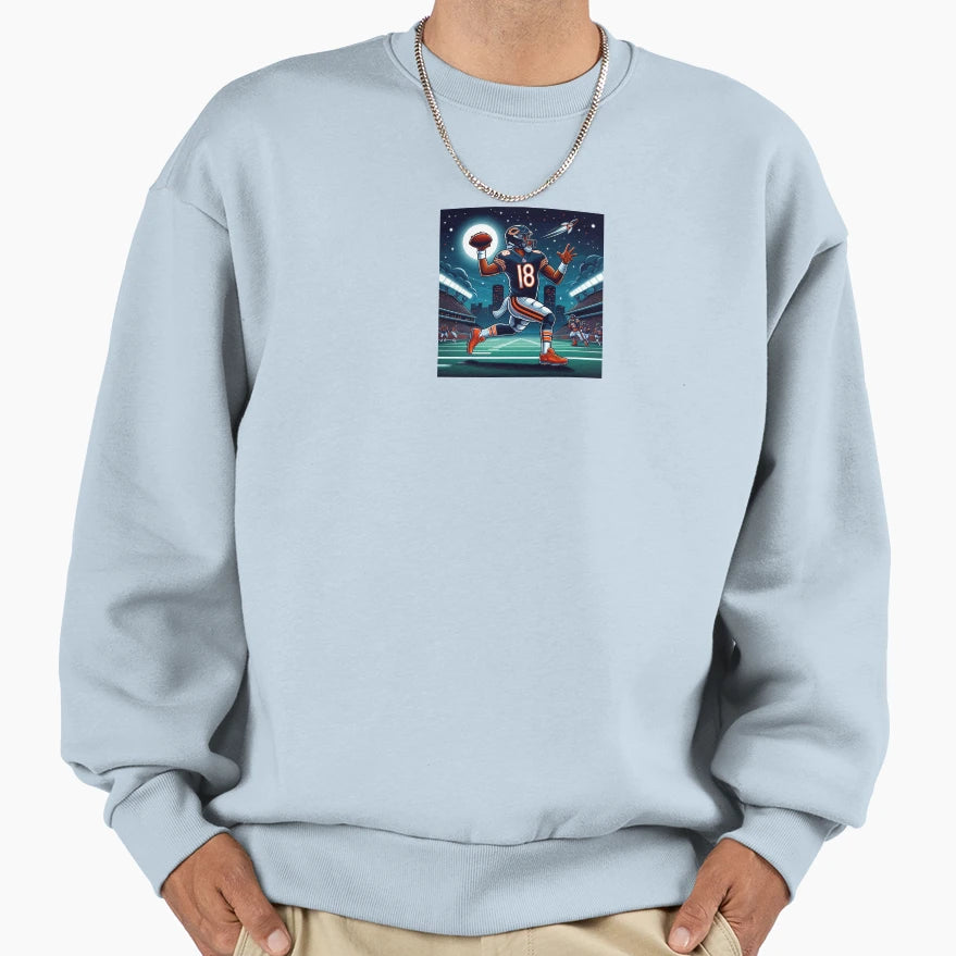 Bears Chicago Football Caleb Sweatshirt - Streetwear Style Unisex - T-Shirt, Sweatshirt, Hoodie