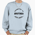 Promoted To Brother Est 2024 Sweatshirt - Novelty Apparel Unisex - T-Shirt, Sweatshirt, Hoodie