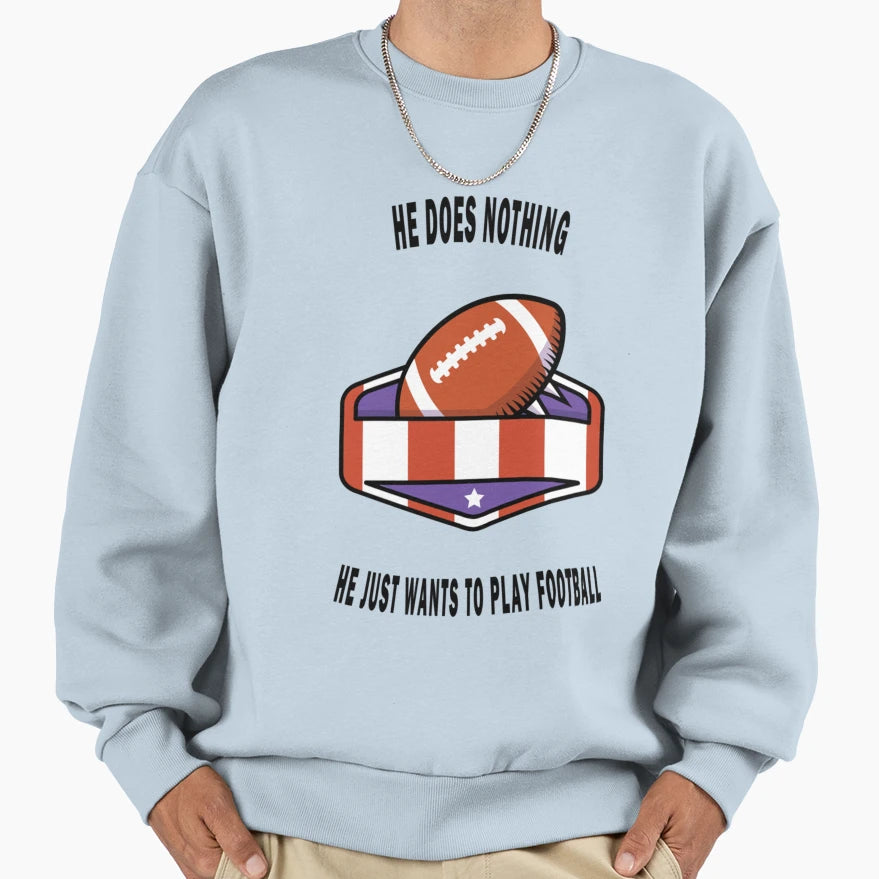 American Football T-Shirt - Graphic Print Unisex - T-Shirt, Sweatshirt, Hoodie