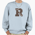 Personalized Football Initial R Sweatshirt - Unique Graphic Men Women - T-Shirt, Sweatshirt, Hoodie