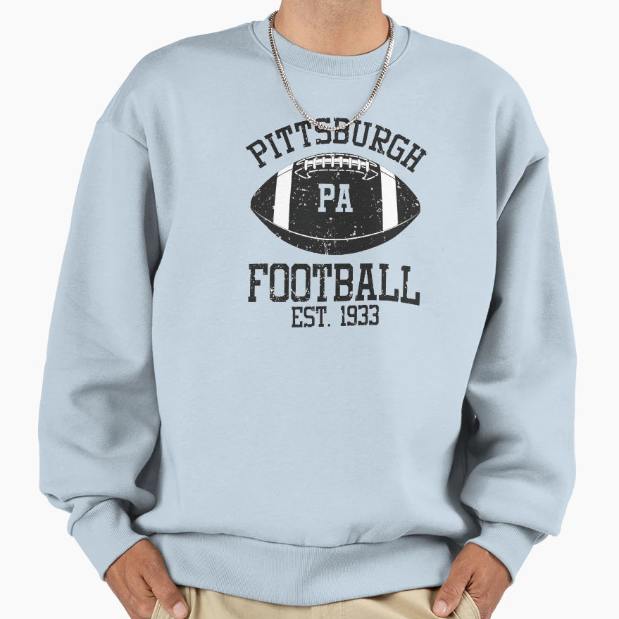 Pittsburgh Steelers Sweatshirt - Novelty Apparel for Adults - T-Shirt, Sweatshirt, Hoodie