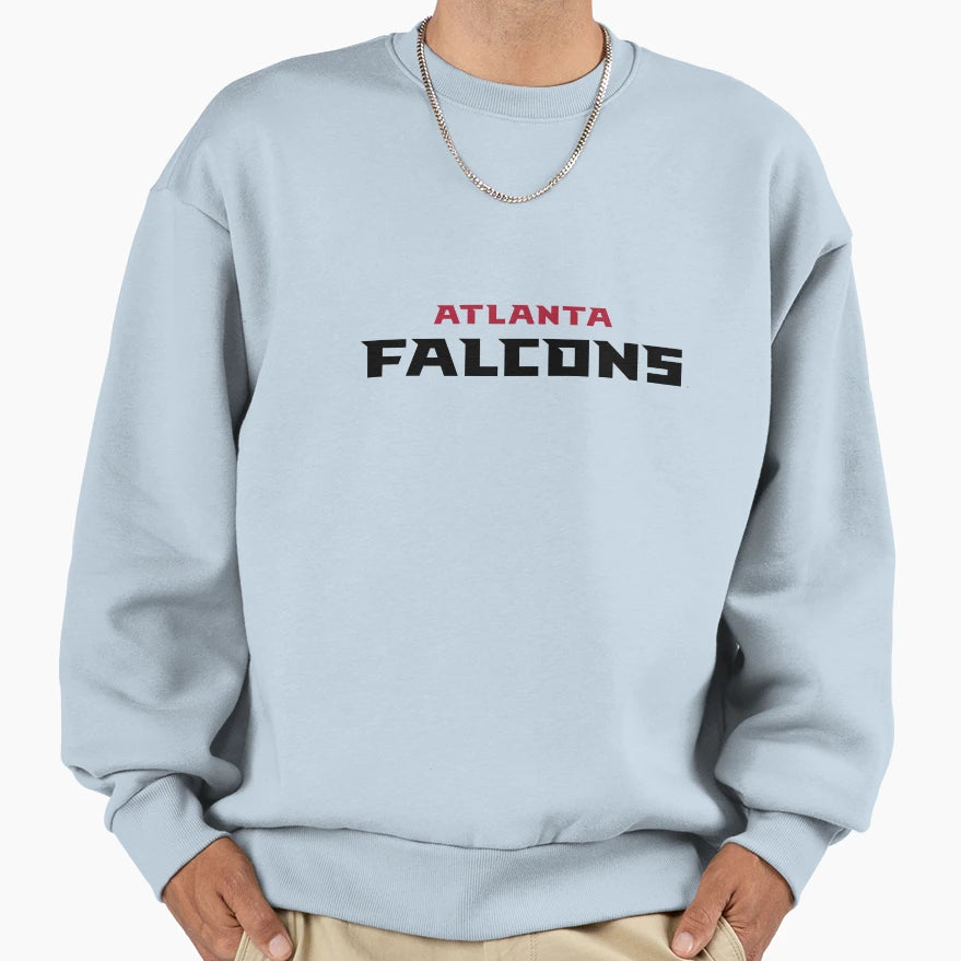 Falcons Wordmark Sweatshirt - Aesthetic Graphic Unisex - T-Shirt, Sweatshirt, Hoodie