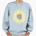 Q Sunflower Sweatshirt - Novelty Apparel Unisex - T-Shirt, Sweatshirt, Hoodie