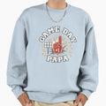 Game Day Papa 1 Fan Sports Dad Or Sweatshirt - Fun Novelty Design Unisex - T-Shirt, Sweatshirt, Hoodie