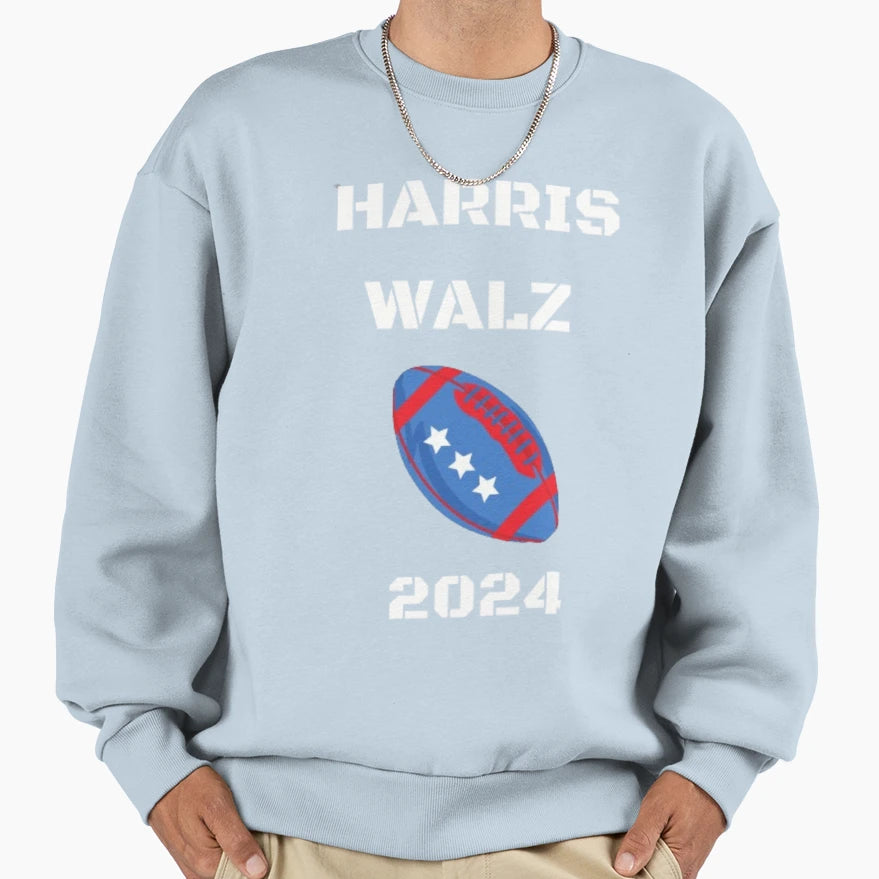 Harris Walz 2024 Sweatshirt - Fun Novelty Design Unisex - T-Shirt, Sweatshirt, Hoodie