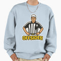 American Football Referee Offsides Sweatshirt - Minimalist Print Men Women - T-Shirt, Sweatshirt, Hoodie