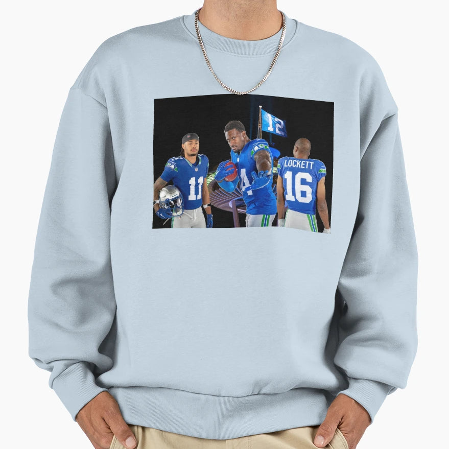 Hawks Throwbacks Sweatshirt - Minimalist Print Men Women - T-Shirt, Sweatshirt, Hoodie