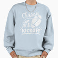 Classy Until Kickoff Football Football T-Shirt - Unique Graphic Men Women - T-Shirt, Sweatshirt, Hoodie