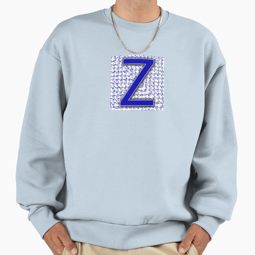 Versal Z Winter Sweatshirt - Fun Novelty Design Men Women - T-Shirt, Sweatshirt, Hoodie