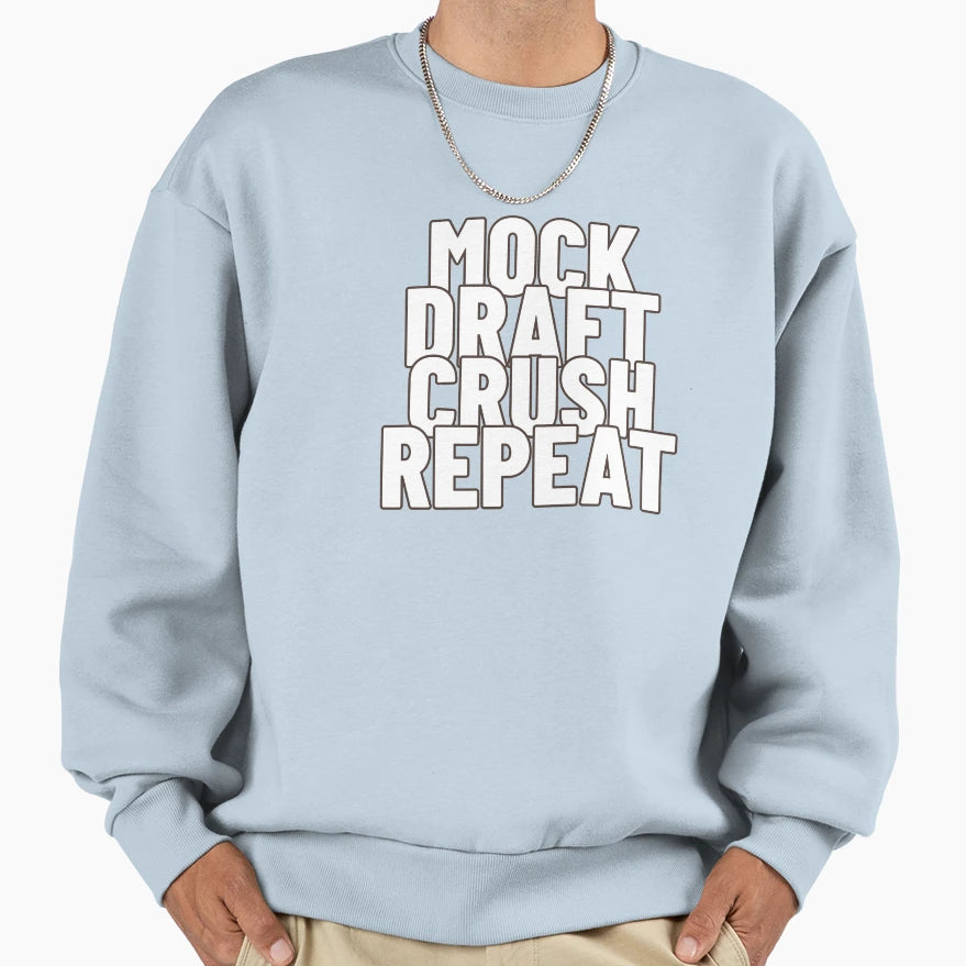 Mock Draft 2021 Mock Draft Crush Sweatshirt - Graphic Print for Adults - T-Shirt, Sweatshirt, Hoodie