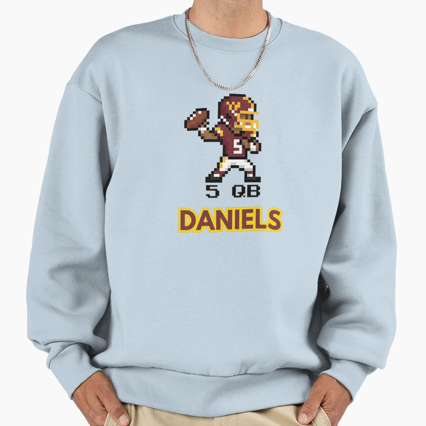 Commanders JD As Nfl Video Game Sweatshirt - Aesthetic Graphic for Adults - T-Shirt, Sweatshirt, Hoodie