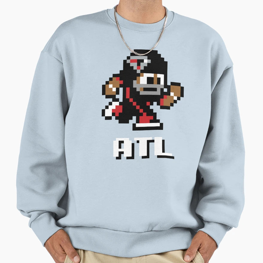 Atlanta Falcons Tecmo Super Bowl Sweatshirt - Novelty Apparel Men Women - T-Shirt, Sweatshirt, Hoodie