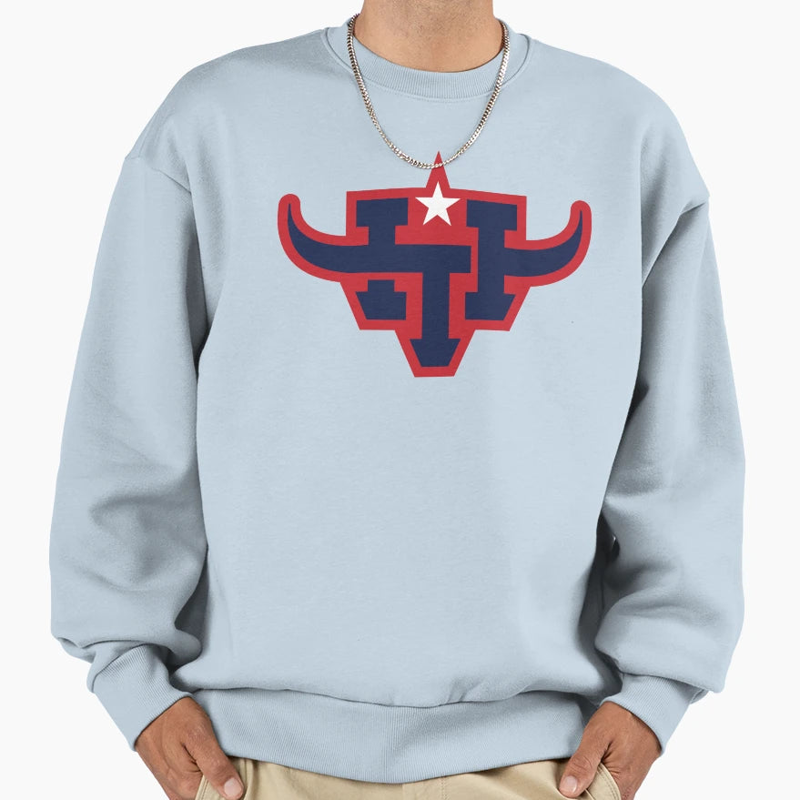 H Town Horns Sweatshirt - Fun Novelty Design Unisex - T-Shirt, Sweatshirt, Hoodie