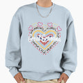 Great Grandma Grandkids Leopard Heart Sweatshirt - Graphic Print Unisex - T-Shirt, Sweatshirt, Hoodie