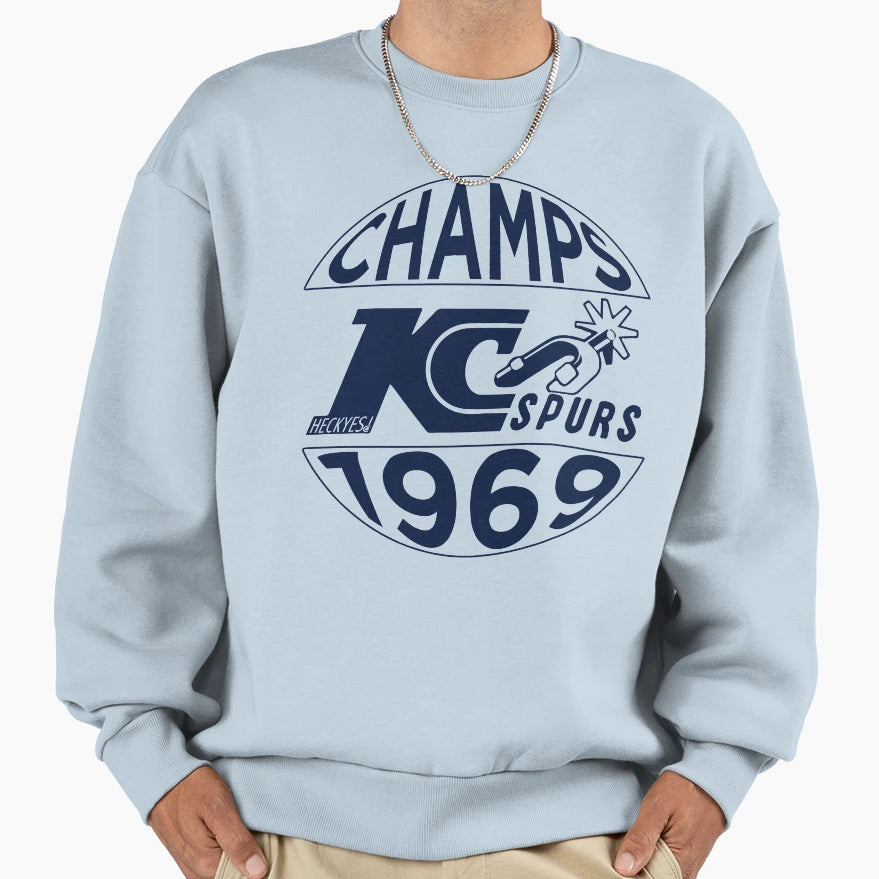 Kc Spurs Sweatshirt - Fun Novelty Design Men Women - T-Shirt, Sweatshirt, Hoodie