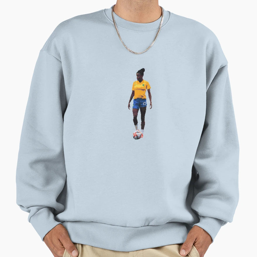 Ludmila Da Silva Sweatshirt - Minimalist Print Men Women - T-Shirt, Sweatshirt, Hoodie
