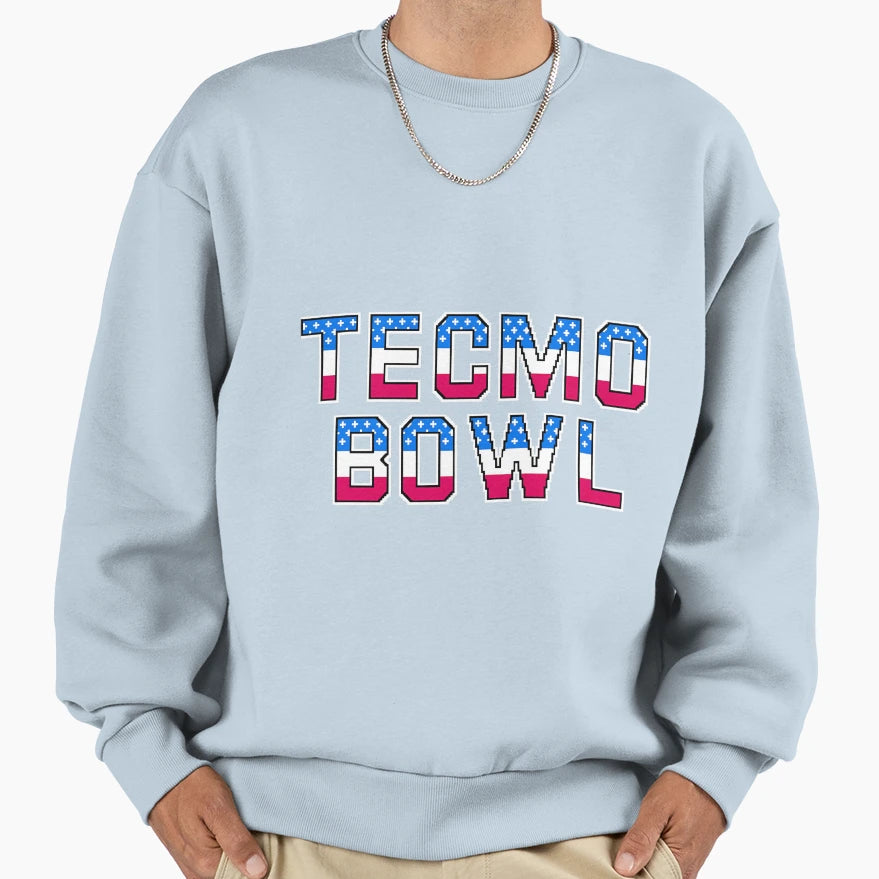 Tecmo Bowl Logo Sweatshirt - Graphic Print Unisex - T-Shirt, Sweatshirt, Hoodie