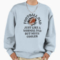 Funny Football Dad Father Daddy Sweatshirt - Trendy Graphic for Adults - T-Shirt, Sweatshirt, Hoodie