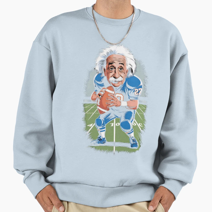 Albert Einstein Or Sketch Art Fans Gift Sweatshirt - Trendy Graphic Unisex - T-Shirt, Sweatshirt, Hoodie