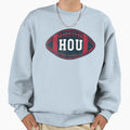 Houston Throwback Football Sweatshirt - Minimalist Print for Adults - T-Shirt, Sweatshirt, Hoodie