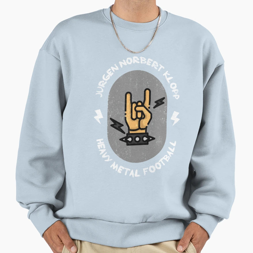 Jurgen Norbert Klopp Heavy Metal Sweatshirt - Novelty Apparel Unisex - T-Shirt, Sweatshirt, Hoodie