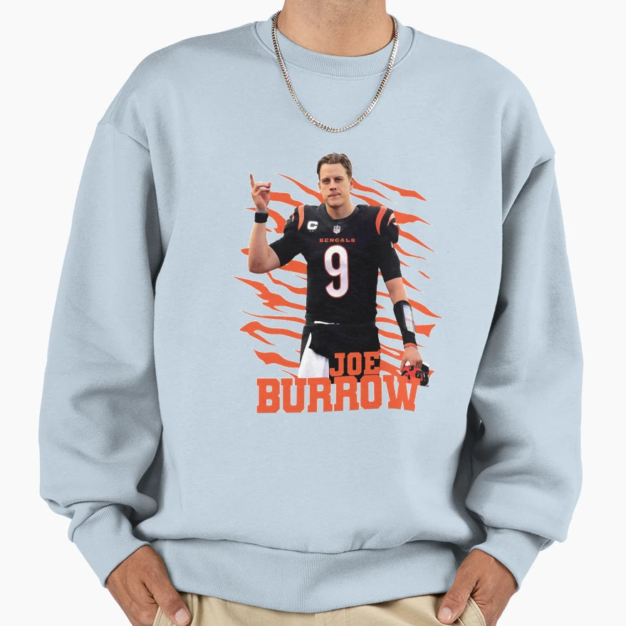 Player Sports Quarterback 14 Sweatshirt - Casual Everyday Wear Men Women - T-Shirt, Sweatshirt, Hoodie