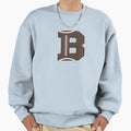 Personalized Football Initial B Sweatshirt - Streetwear Style Men Women - T-Shirt, Sweatshirt, Hoodie