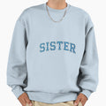 American Flag Sister Matching Sweatshirt - Casual Everyday Wear for Adults - T-Shirt, Sweatshirt, Hoodie