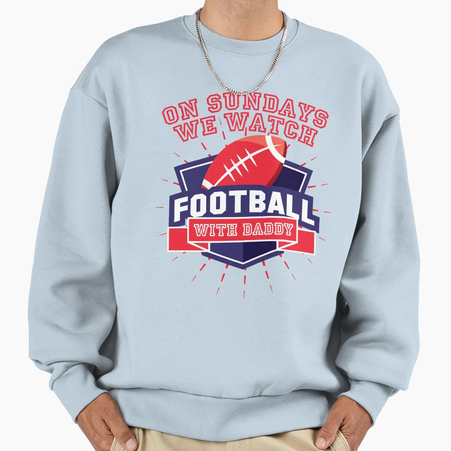 American Football Fans Sweatshirt - Novelty Apparel for Adults - T-Shirt, Sweatshirt, Hoodie