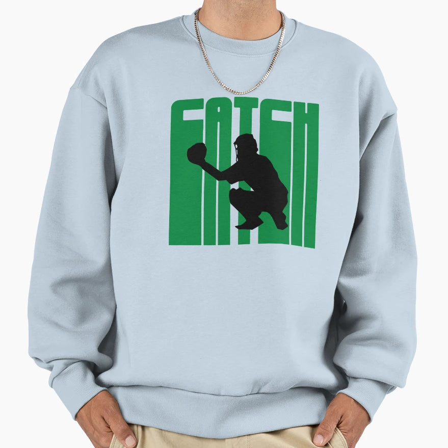 Catcher Sweatshirt - Unique Graphic Unisex - T-Shirt, Sweatshirt, Hoodie