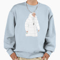 Pope Puffy Jacket Coffee 2 Sweatshirt - Trendy Graphic Unisex - T-Shirt, Sweatshirt, Hoodie