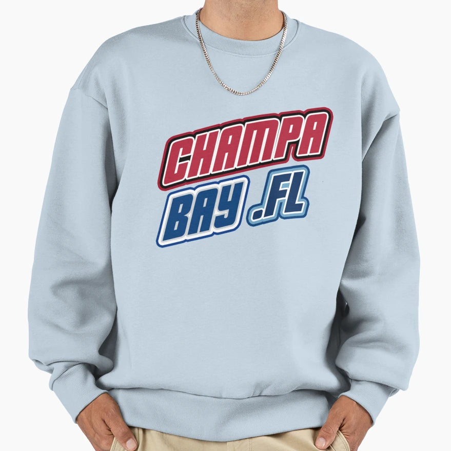 Champa Bay Tampa Bay Sweatshirt - Custom Art Print Men Women - T-Shirt, Sweatshirt, Hoodie
