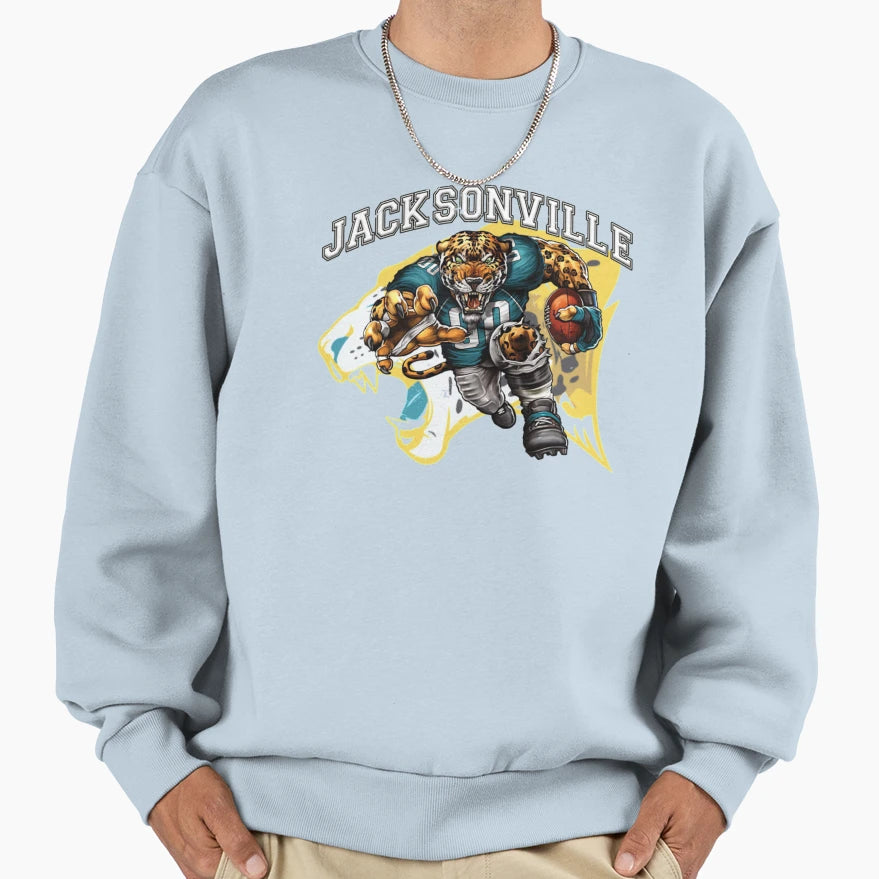 Jacksonville Football Detroit Sweatshirt - Fun Novelty Design Unisex - T-Shirt, Sweatshirt, Hoodie