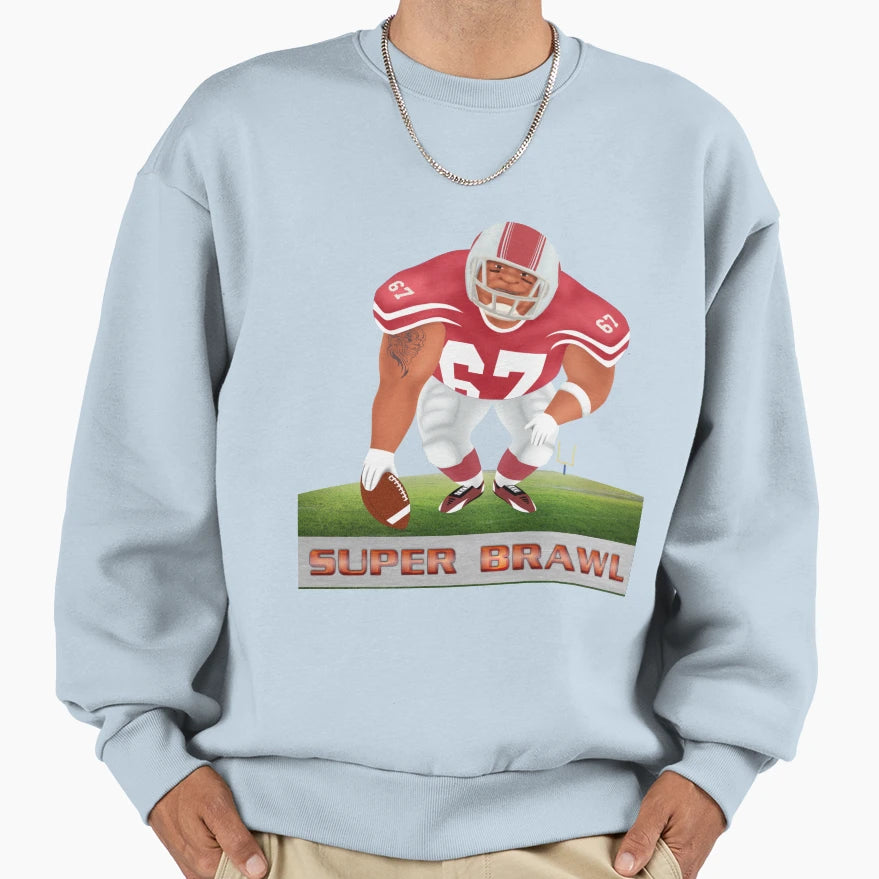 Brawl Redm Sweatshirt - Aesthetic Graphic for Adults - T-Shirt, Sweatshirt, Hoodie