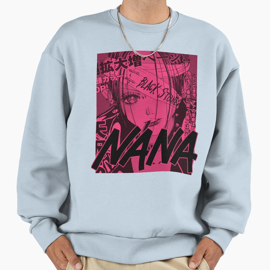 Nana Anime Nana Osaki Black Stones Sweatshirt - Unique Graphic Men Women - T-Shirt, Sweatshirt, Hoodie
