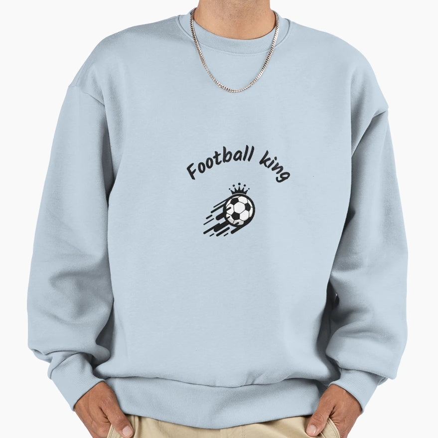 Football King Sweatshirt - Fun Novelty Design Men Women - T-Shirt, Sweatshirt, Hoodie