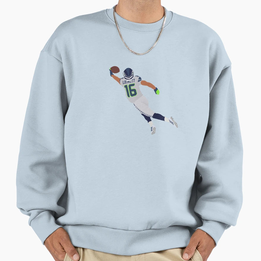 Tyler Lockett Seattle Seahawks Sweatshirt - Unique Graphic Unisex - T-Shirt, Sweatshirt, Hoodie