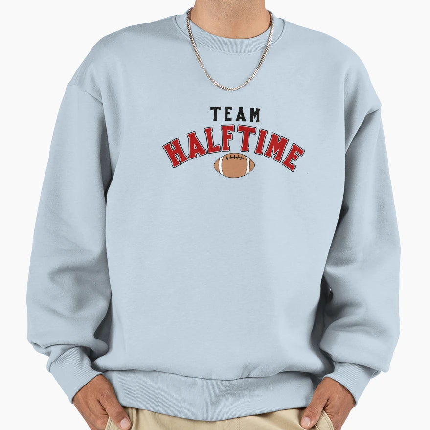 Team Halftime American Football Sweatshirt - Aesthetic Graphic for Adults - T-Shirt, Sweatshirt, Hoodie
