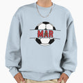 Morocco Soccer Mar Sweatshirt - Trendy Graphic Men Women - T-Shirt, Sweatshirt, Hoodie